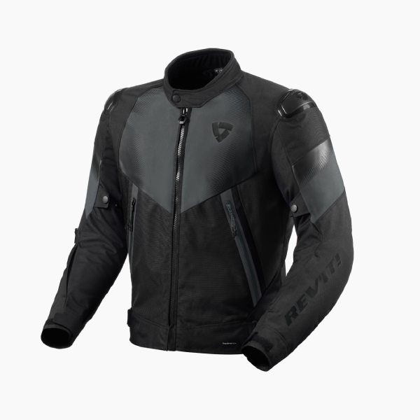 Motorcycle Jackets REV'IT Control H2O Black Anthracite