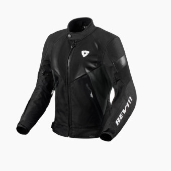 Motorcycle Jackets REV'IT Control H2O Ladies Black Anthracite