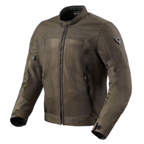 Motorcycle Jackets REV'IT Eclipse 2 Olive Black