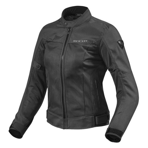 Motorcycle Jackets REV'IT Eclipse Ladies Black Motorcycle Jackets REV'IT Eclipse Ladies Black