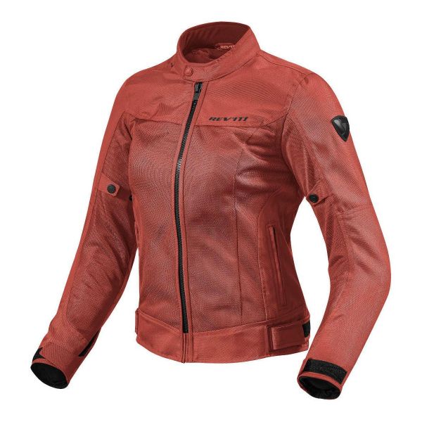 Motorcycle Jackets REV'IT Eclipse Ladies Red Burgundy