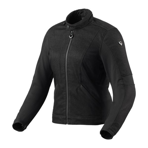 Motorcycle Jackets REV'IT Elin Ladies Black Motorcycle Jackets REV'IT Elin Ladies Black