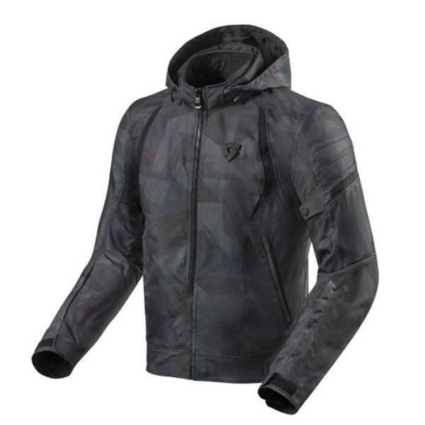 Motorcycle Jackets REV'IT Flare 2 Camo Black Grey