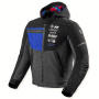 Motorcycle Jackets REV'IT Haste H2O Black Blue
