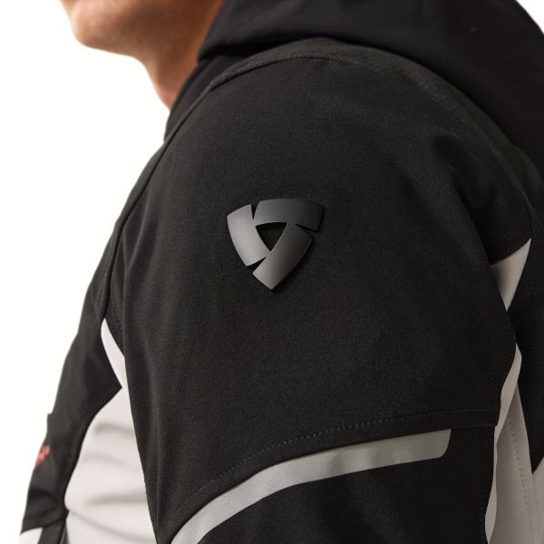 REV'IT Haste H2O Black Red