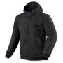 Motorcycle Jackets REV'IT Hoodie Parabolica 2 Black