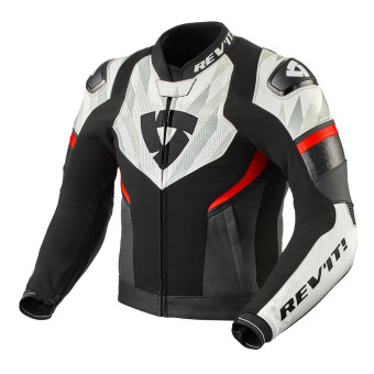Motorcycle Jackets REV'IT Hyperspeed 2 Air Black White