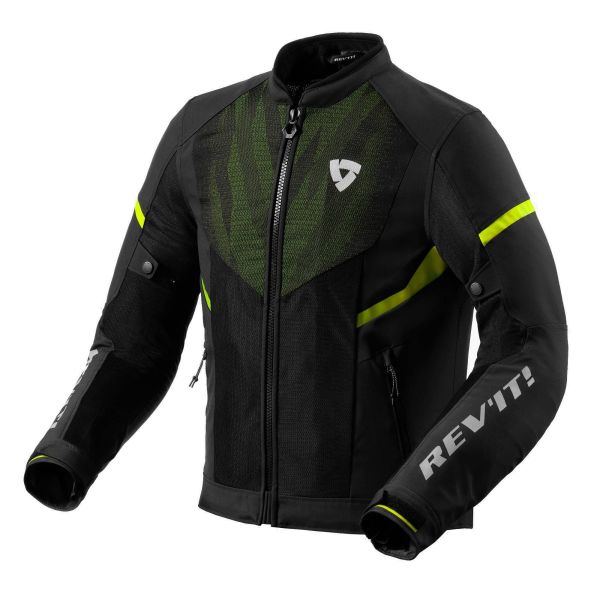 Motorcycle Jackets REV'IT Hyperspeed 2 GT Air Black Neon Yellow