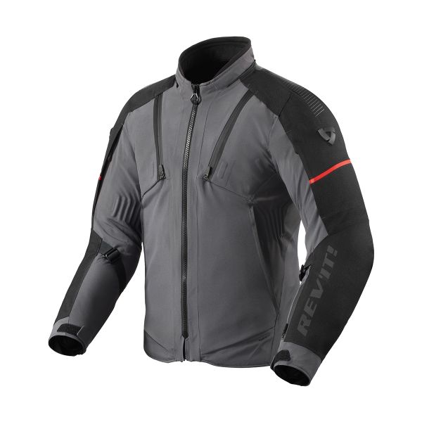 Motorcycle Jackets REV'IT Inertia H2O Grey Black