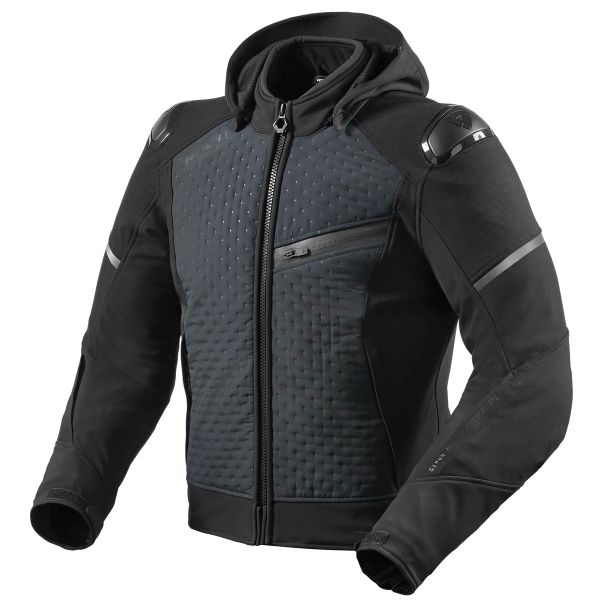 Motorcycle Jackets REV'IT Iridium H2O Black Motorcycle Jackets REV'IT Iridium H2O Black