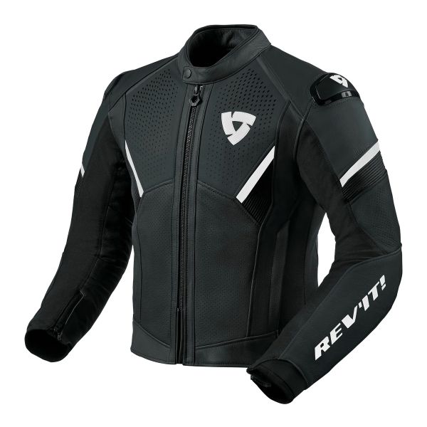 Motorcycle Jackets REV'IT Matador Black White Motorcycle Jackets REV'IT Matador Black White