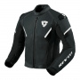 Motorcycle Jackets REV'IT Matador Black White