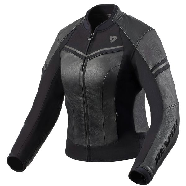 Motorcycle Jackets REV'IT Median Ladies Black Anthracite