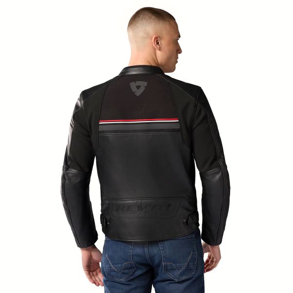 REV'IT Mile 2 Black Red