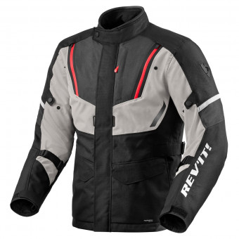 Motorcycle Coats REV'IT Move H2O Black Grey