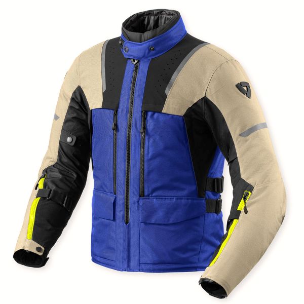 Motorcycle Jackets REV'IT Offtrack 2 H2O Sand Blue