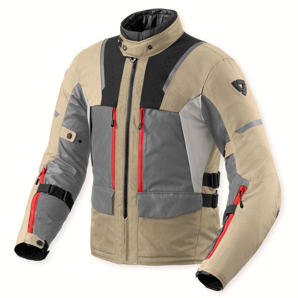 Motorcycle Jackets REV'IT Offtrack 2 H2O Sand Grey