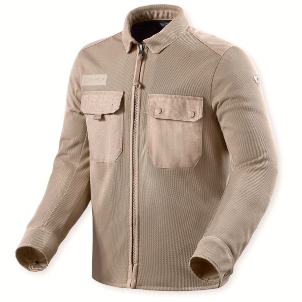 Motorcycle Jackets REV'IT Overshirt Tracer Air 3 Sand