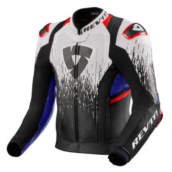 Motorcycle Jackets REV'IT Quantum 2 Pro Air White Blue