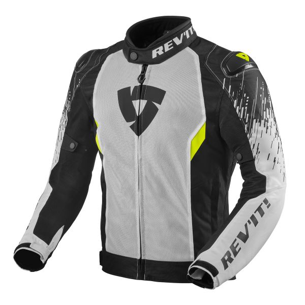 Motorcycle Jackets REV'IT Quantum 2 Air White Black