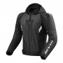 Motorcycle Jackets REV'IT Quantum 2 H2O Black Charcoal Grey