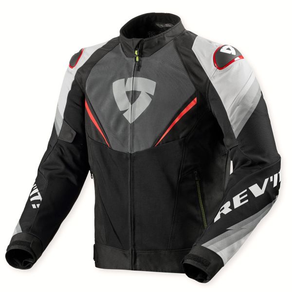 Motorcycle Jackets REV'IT Quantum 3 Air Grey Red