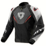 Motorcycle Jackets REV'IT Quantum 3 Air Grey Red
