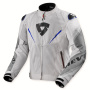Motorcycle Jackets REV'IT Quantum 3 Air Silver Blue