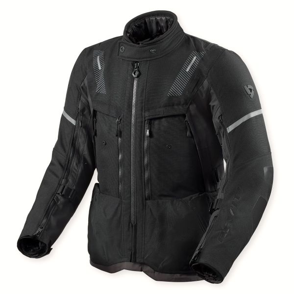 Motorcycle Jackets REV'IT Sand 5 H2O Black Anthracite
