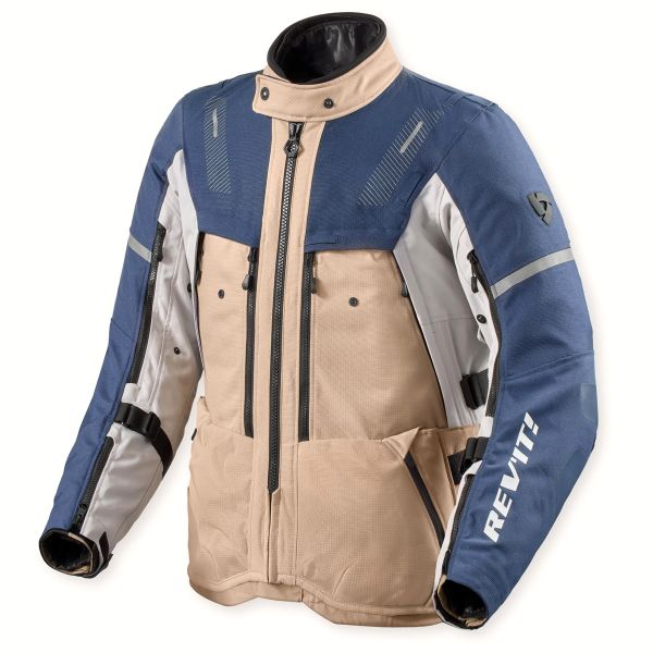 Motorcycle Jackets REV'IT Sand 5 H2O Sand Blue
