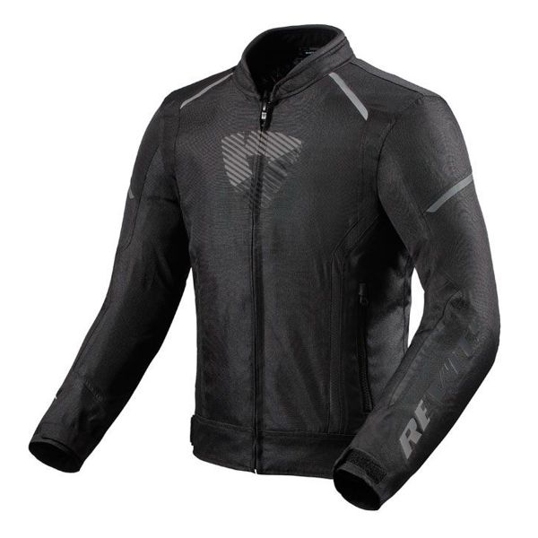 Motorcycle Jackets REV'IT Sprint H2O Black Charcoal Grey