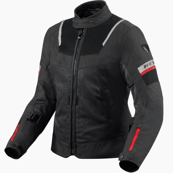 Motorcycle Jackets REV'IT Tornado 4 H2O Ladies Black Anthracite