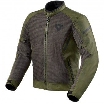 Motorcycle Jackets REV'IT Torque 2 H2O Black Green