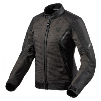 Motorcycle Jackets REV'IT Torque 2 H2O Ladies Black Anthracite