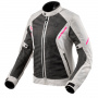 Motorcycle Jackets REV'IT Torque 2 H2O Ladies Black Grey