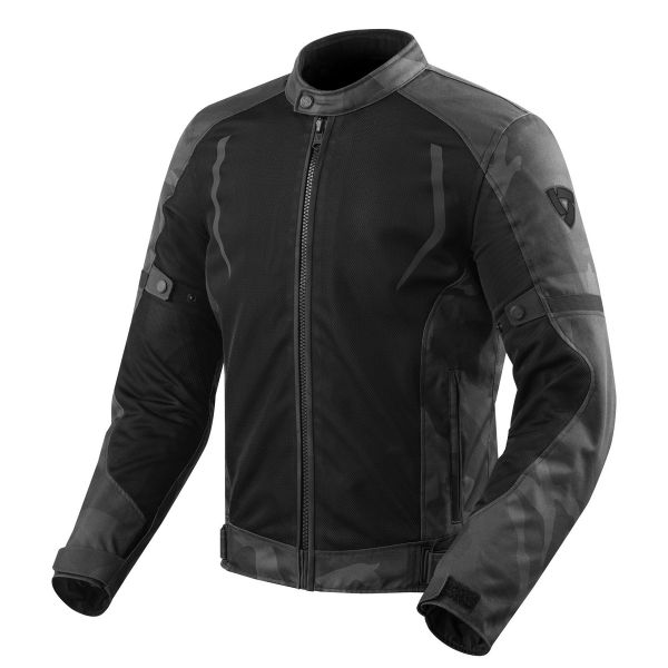 Motorcycle Jackets REV'IT Torque Black Grey