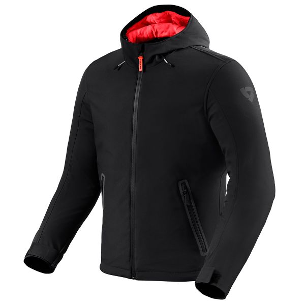 Motorcycle Jackets REV'IT Traffic H2O Black Motorcycle Jackets REV'IT Traffic H2O Black