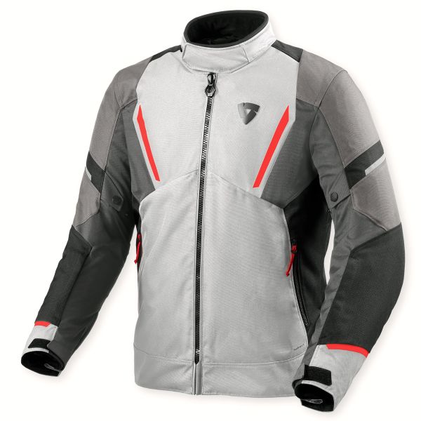 Motorcycle Jackets REV'IT Undulate H2O Silver Grey