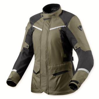 Motorcycle Jackets REV'IT Voltiac 3 H2O Ladies Green Anthracite Motorcycle Jackets REV'IT Voltiac 3 H2O Ladies Green Anthracite
