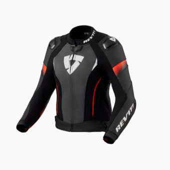 Motorcycle Jackets REV'IT Xena 4 Pro Ladies Black Neon Red