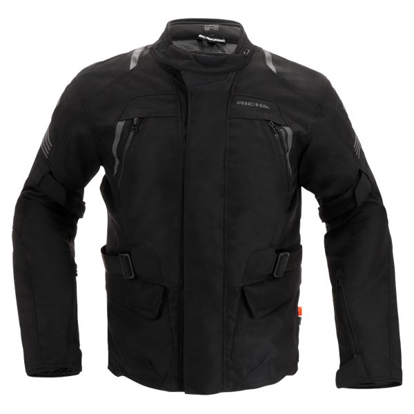 Motorcycle Jackets Richa Phantom 3 Black Motorcycle Jackets Richa Phantom 3 Black