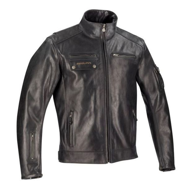 Motorcycle Jacket Segura Cesar Black At The Best Price Icasque Co Uk