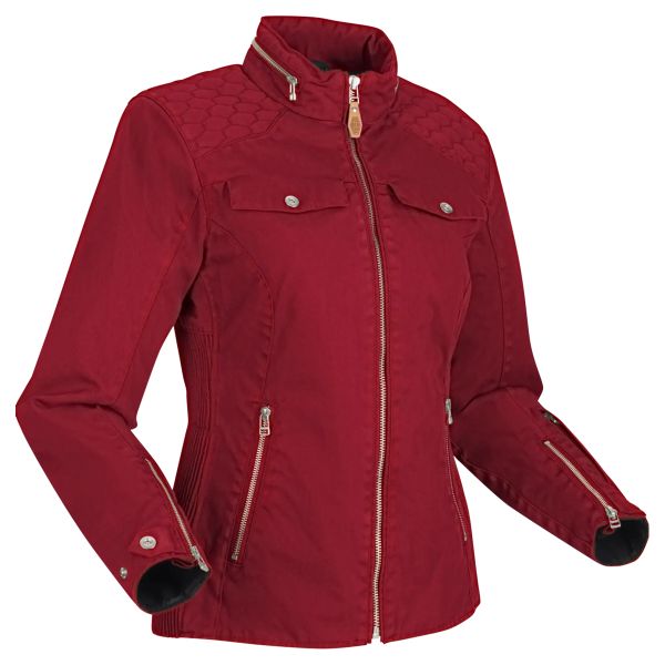Motorcycle Jackets Segura Lady Bahia Jacket Red