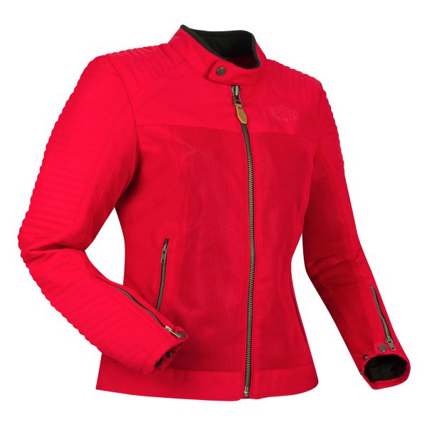 Motorcycle Jackets Segura Lady Dikinson Red Motorcycle Jackets Segura Lady Dikinson Red