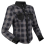 Motorcycle Jackets Segura Lady Jovan Black Grey