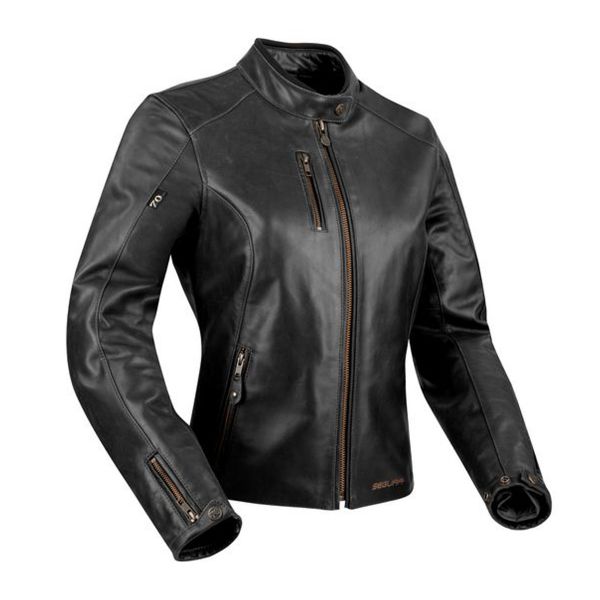 Motorcycle Jackets Segura Lady Laxey Black Motorcycle Jackets Segura Lady Laxey Black