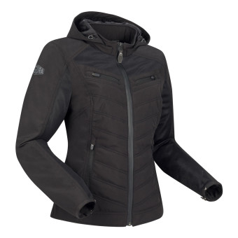 Motorcycle Jackets Segura Lady Natcho Vented Black Grey