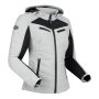 Motorcycle Jackets Segura Lady Natcho Vented Grey White