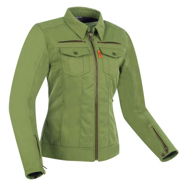 Motorcycle jacket Segura Lady Petrol Kaki at the best price