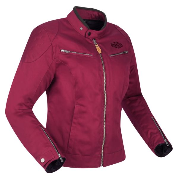 Motorcycle Jackets Segura Lady Tina Burgundy Motorcycle Jackets Segura Lady Tina Burgundy
